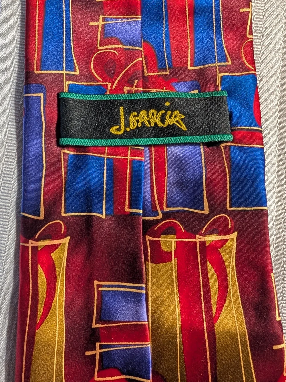 Lot Of 3 Mens Ties Jerry Garcia, Neiman Marcus And Gold City